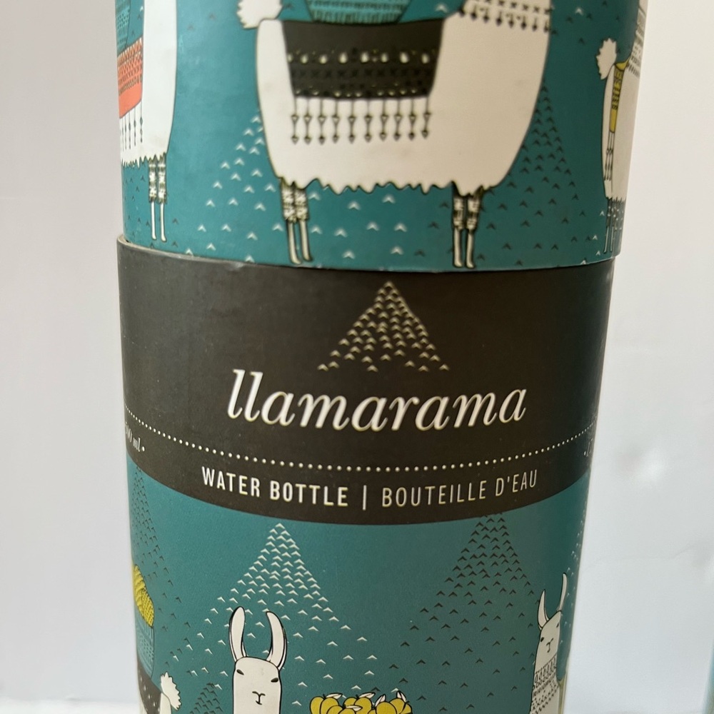 New in box Danica Studio Llama Stainless Steel Water Bottle - Picture 2 of 3